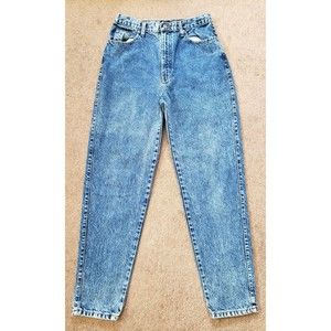 Vintage Women's Sassoon Modern Basics Stone Washed Jeans Size 12 Mom Jeans Taper
